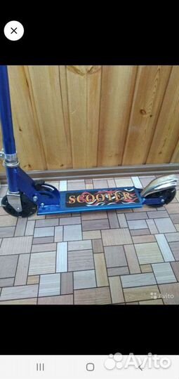 Самокат светящиеся колëса