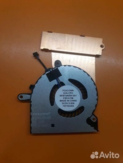 Вентилятор для ноутбука HP 15-ce CPU