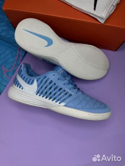 Детские футзалки nike lunar gato