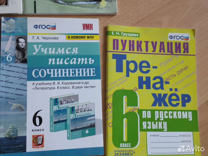Учебные пособия по русскому языку 5-6 классы