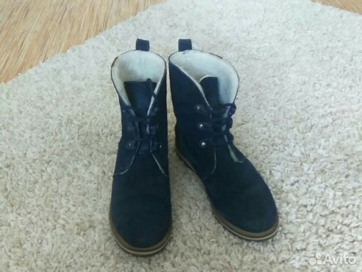 Ботинки зимние женские натуральные
