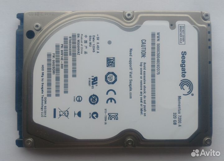 Жесткий диск HDD 2.5