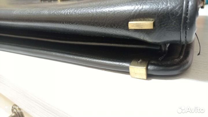 Мужской кожаный портфель новый