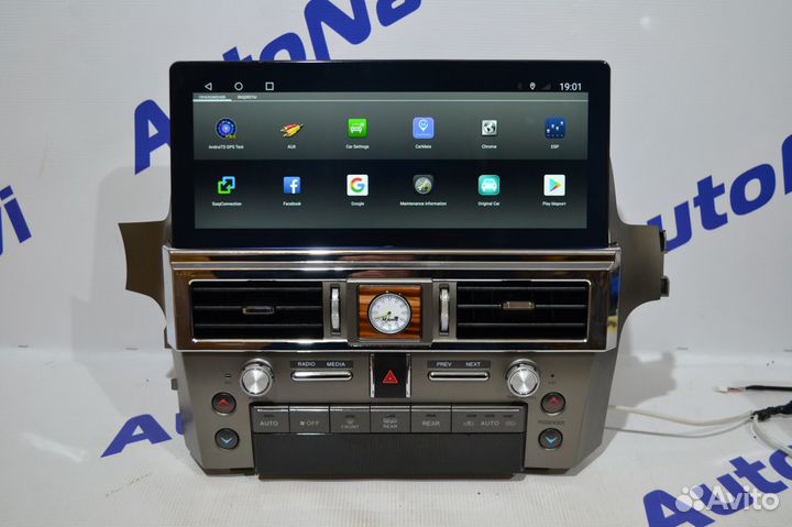 Android магнитола для Lexus GX460 2010-21 6/128GB