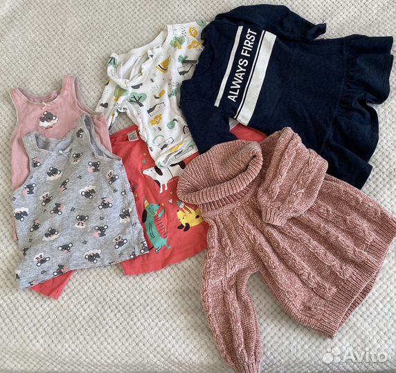 Комплект вещей для девочки р.92
