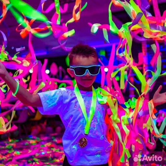 Неоновая вечеринка/ведущий/челенджи