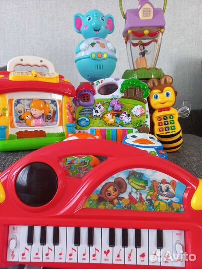 Развивающие музыкальные игрушки