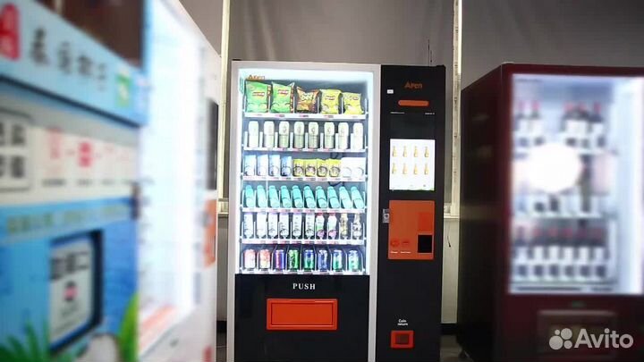 Франшиза автоматов с лимонадами и энергетиками