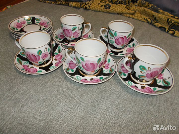 Чайная пара (чашка с блюдцем) 350мл