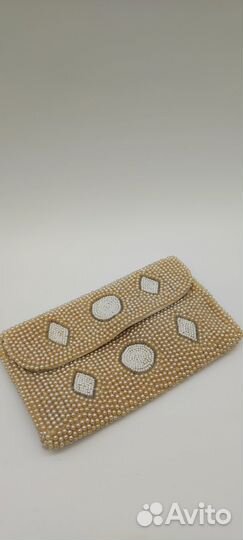 Сумочка клатч кошелек бисер вышивка, Европа нач