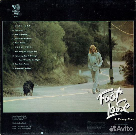 Rod Stewart - Foot Loose & Fancy Free винил