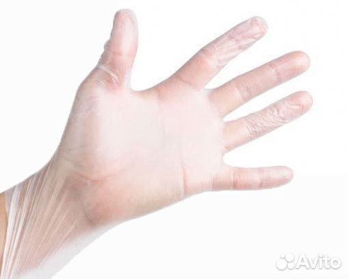 Перчатки виниловые