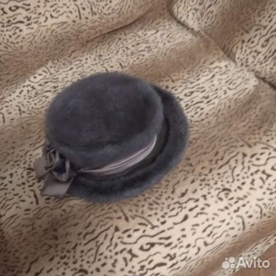 Шляпа женская норковая