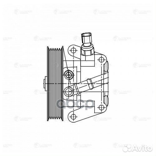 Насос гур для ам Ford Focus II (05),C-Max (03