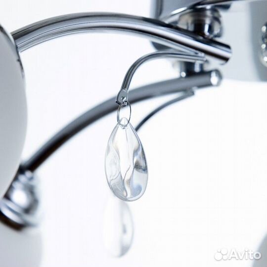 Люстра 'Лиана' 5хЕ27 40Вт хром 55х55х36 см