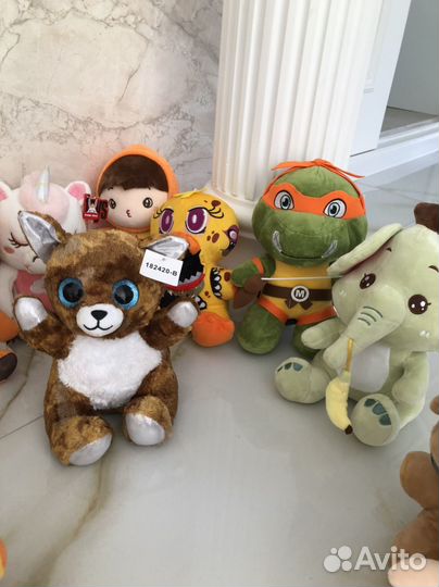 Мягкие игрушки новые