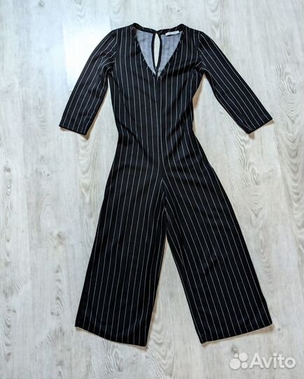 Комбинезон zara в вертикальную полоску