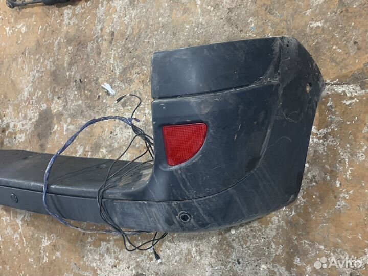 Бампер задний renault kangoo 1 рест