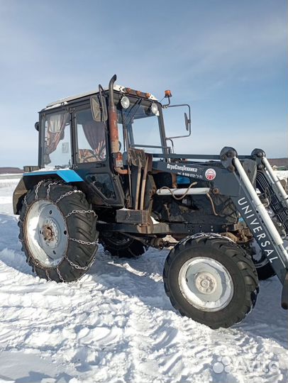 Трактор МТЗ (Беларус) 82.1 с КУН, 2013