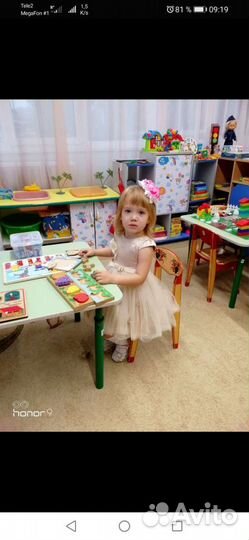 Платье для девочки 92
