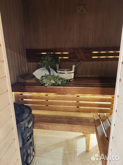 Русская баня на дровах