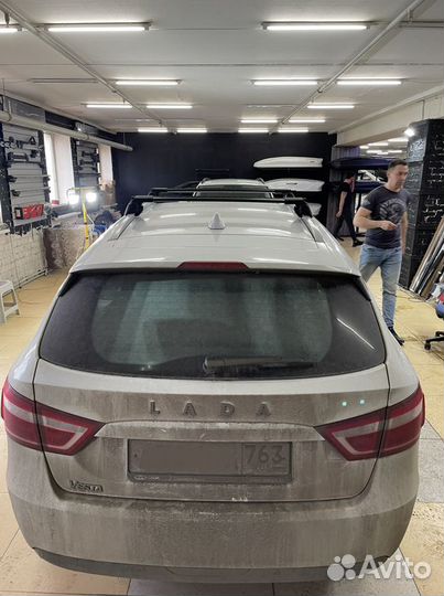 Бесшумный багажник на крышу LADA Vesta SW