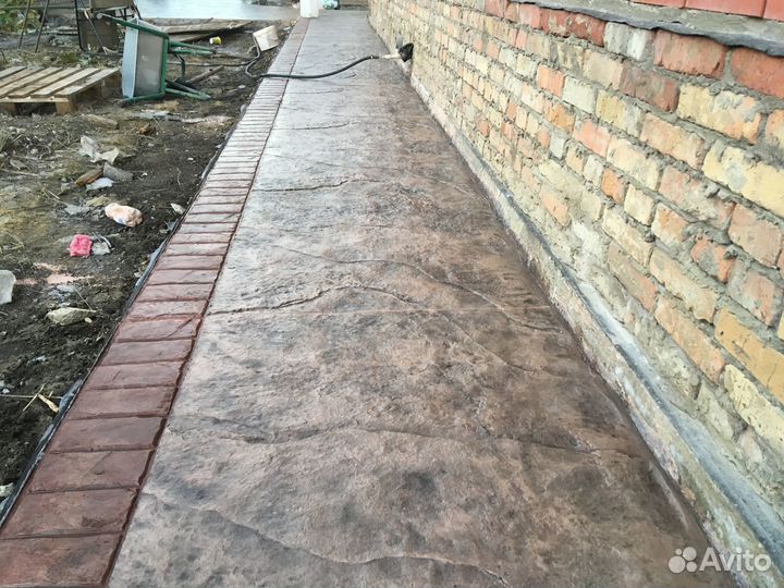 Отмостка дома под ключ