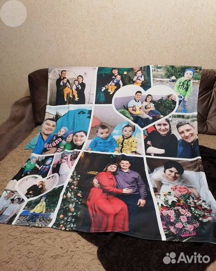 Плед с фото 220х200