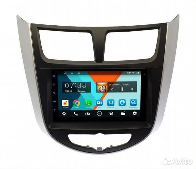 Магнитола Android Hyundai Solaris 2010-2021