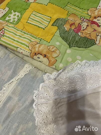 Одеяло, пододеяльник детский
