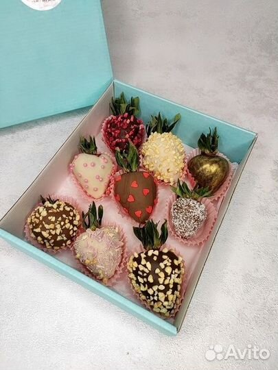 Клубника в шоколаде, набор клубники в шоколаде