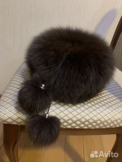 Шапка меховая песец