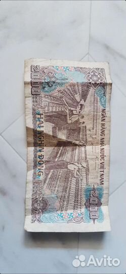 Купюра Вьетнам 1988г