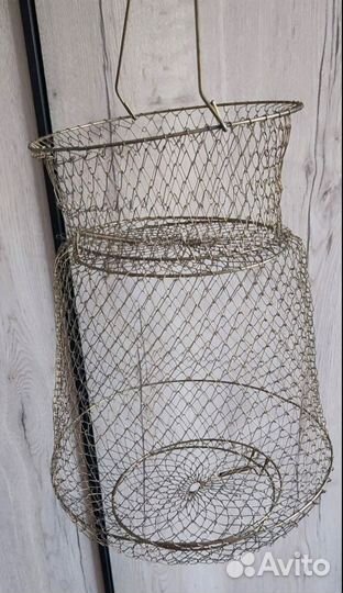 Садок рыболовный металлический