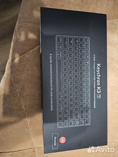 Клавиатура Keychron K3 v2 Red Switches