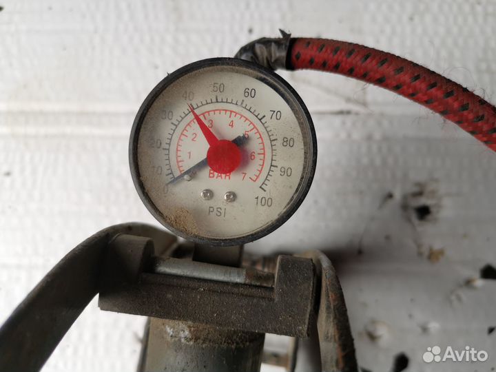 Насос автомобильный ножной