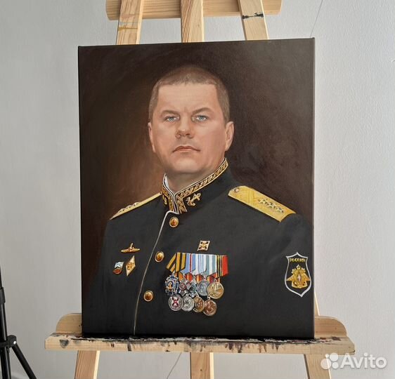 Портреты маслом на холсте на заказ