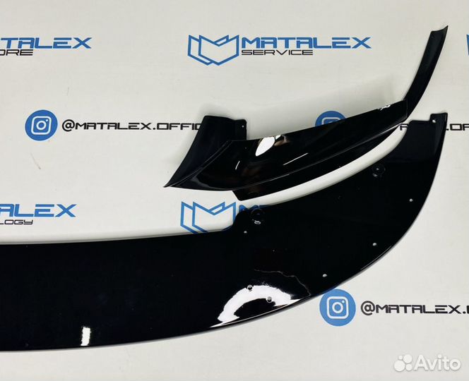 Сплиттер BMW F10 M performance глянец