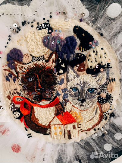 Вышивка с питомцем