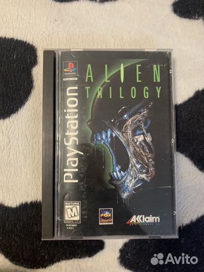 Игра playstation 1 alien trilogy