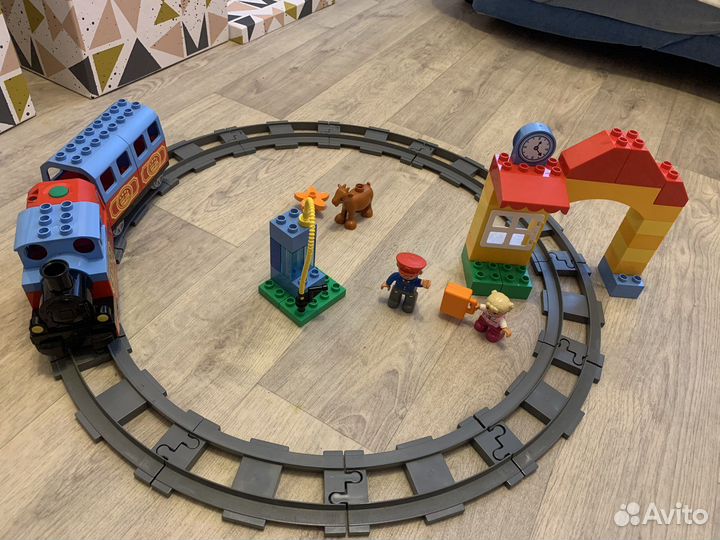 Железная дорога Lego duplo