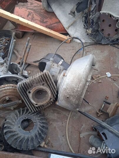 Двигатель на мотороллер муравей