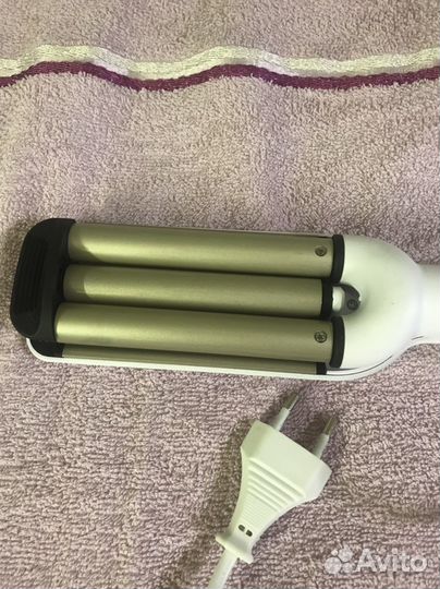 Плойка для завивки волос Двойная волна