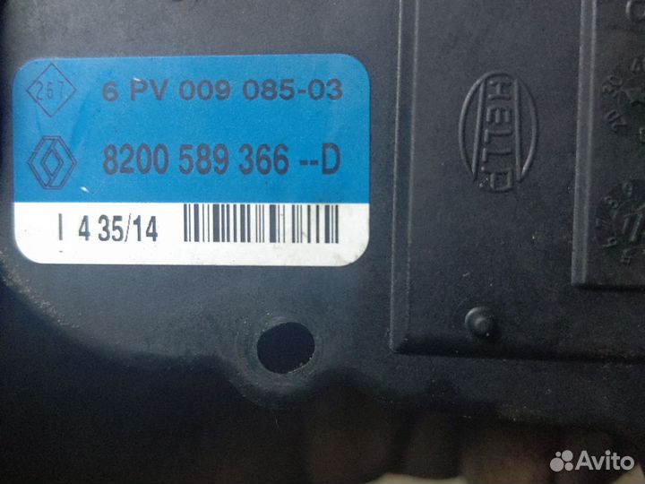 Электро педаль nissan