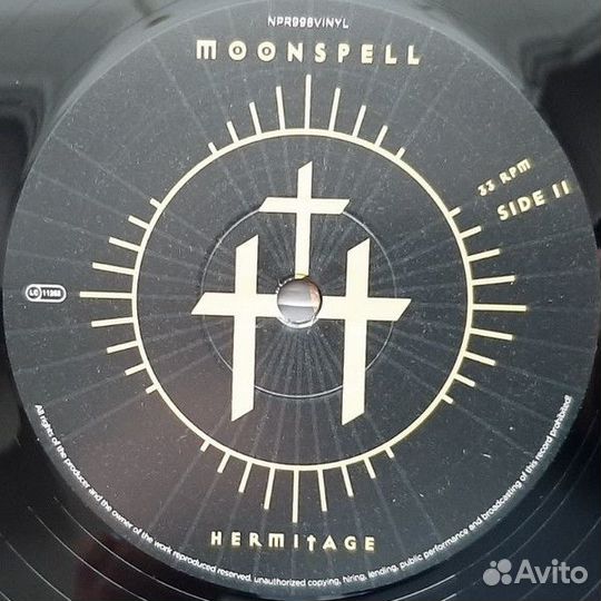 Виниловая пластинка moonspell - hermitage (2LP)