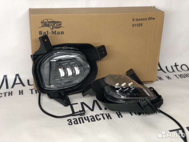 LED туманки Hyundai Solaris 2 рест 2021 SalMan