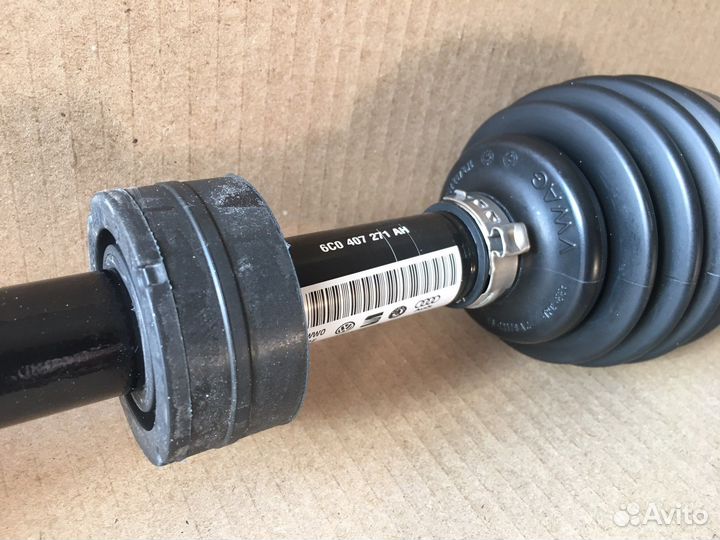 Привод передний левый volkswagen polo