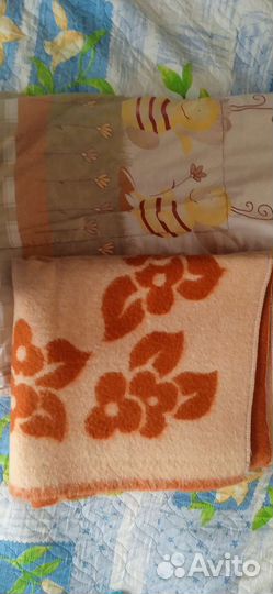 Ванночка для купания и одеяло