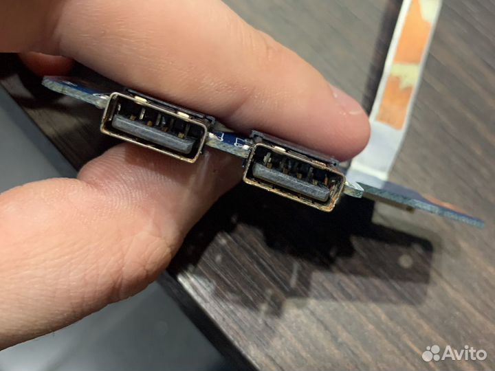 Плата usb и шлейф для ноутбука acer 5560 5560g