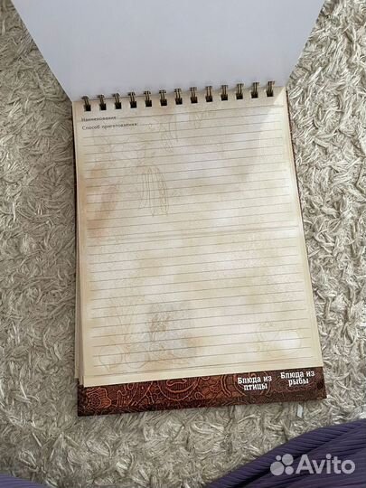 Книга для рецептов